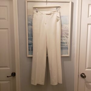 Focus 2000 Women Milky White  Dress Pants 2P Wide Leg